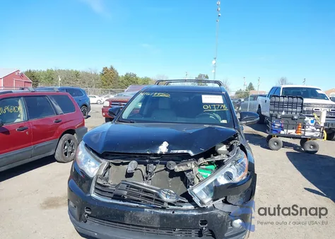 2014 Toyota Highlander Xle V6 из США, поврежденный, VIN 5TDKKRFH4ES017778